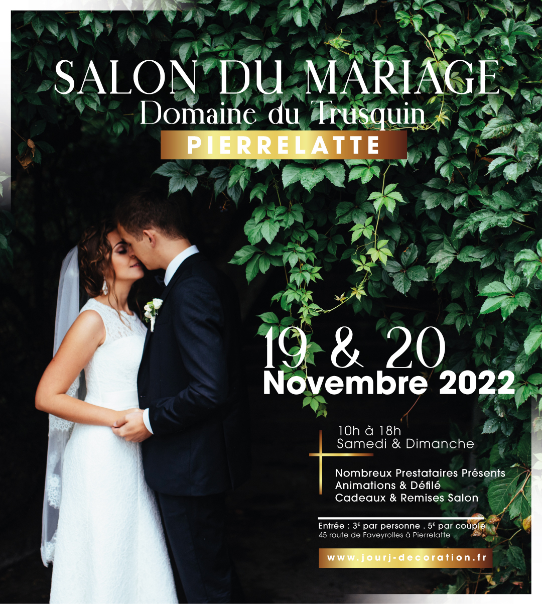 Salon du mariage Pierrelatte Bijoutier