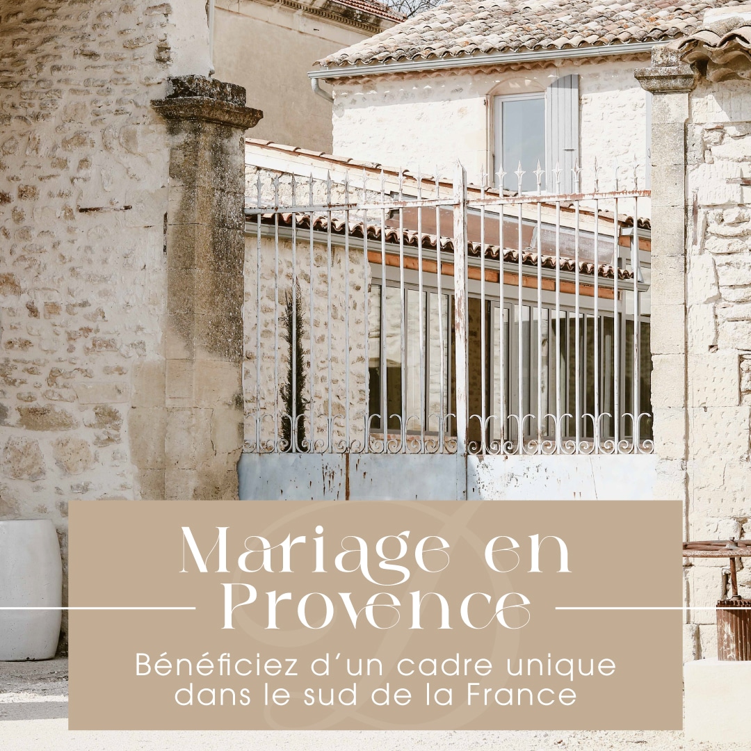Mariage de luxe Provence en été