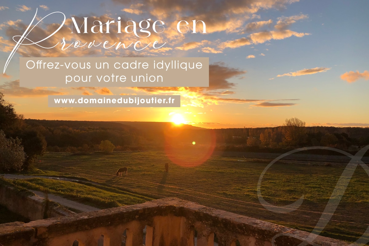 location domaine de mariage semaine en Provence