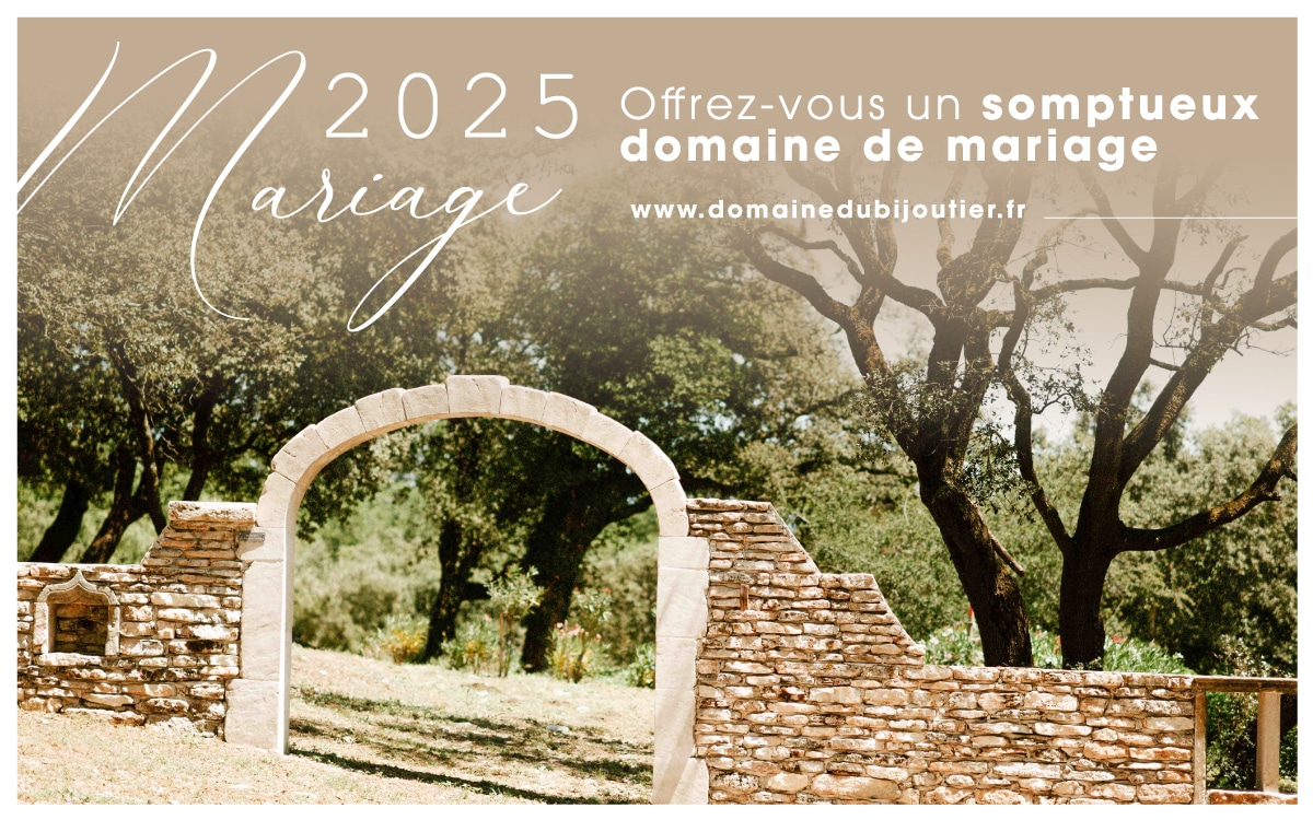 tendances mariage 2025 domaine de mariage Provence