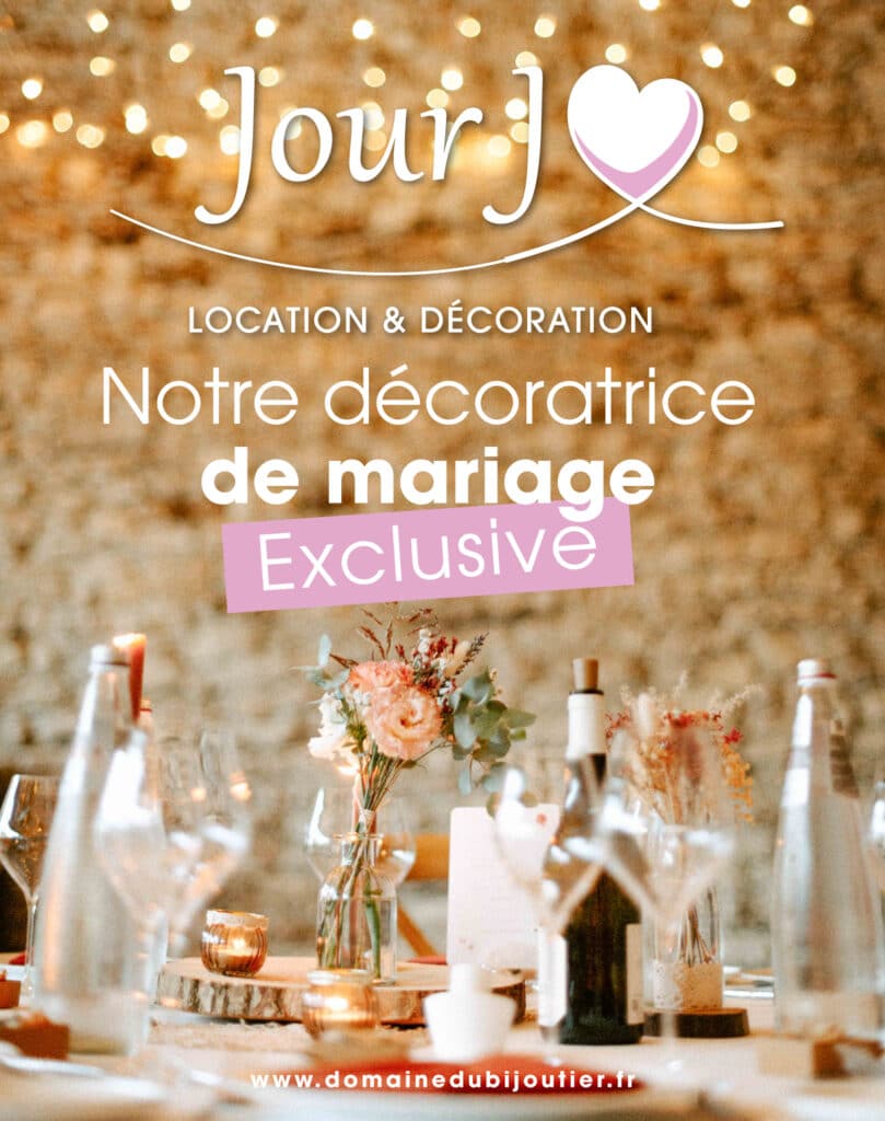 Jour J Location & Décoration pour votre mariage en Provence